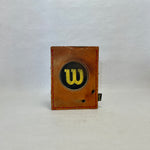 Money Clip Baseball Glove Wallet : Wilson Patch
