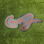 Cal Ripken Jr. Signature Wall Wood Sign : 4 Color Options