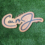 Cal Ripken Jr. Signature Wall Wood Sign : 4 Color Options